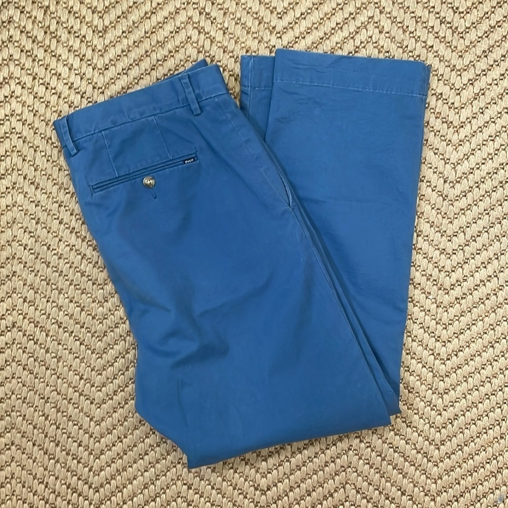 Ralph Lauren - Polo Stretch Classic Fit Pants - Blue - 34x30